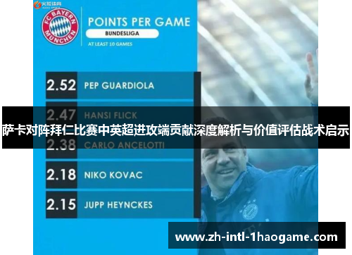 萨卡对阵拜仁比赛中英超进攻端贡献深度解析与价值评估战术启示